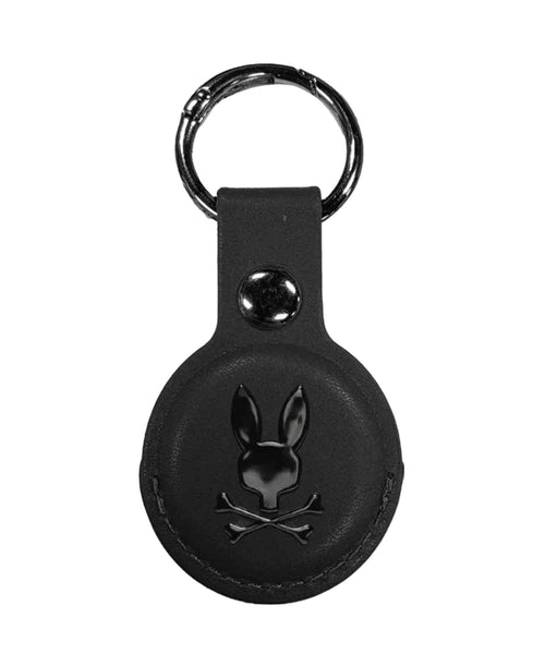 psycho bunny accesorio hombre porta airtag negro
