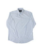 psycho bunny camisa hombre manga larga azul