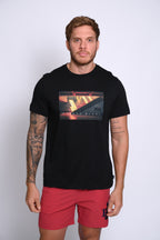 PSYCHO BUNNY CAMISETA HOMBRE FANTASIA NEGRO