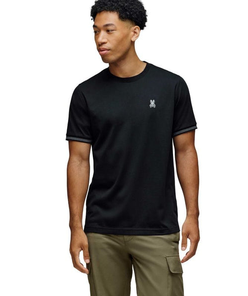 psycho bunny camiseta hombre fantasia negro