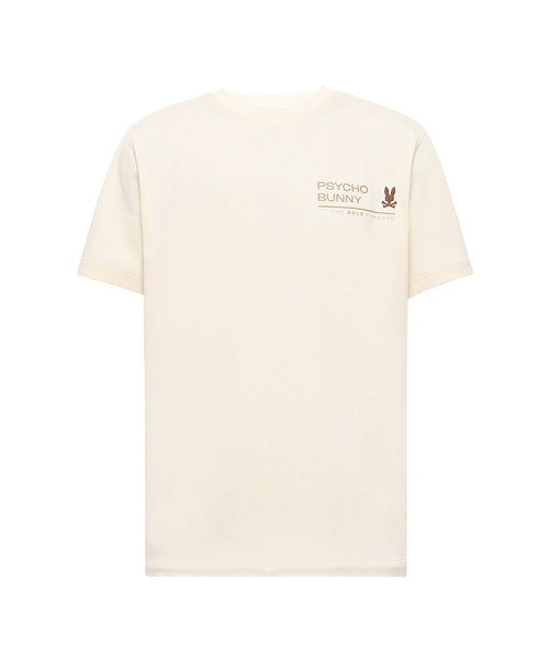 psycho bunny camiseta niño fantasia beige