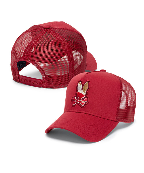 psycho bunny gorra hombre fantasia rojo