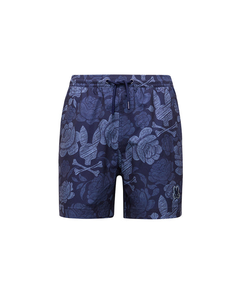 psycho bunny pantaloneta de baño hombre fantasia morado