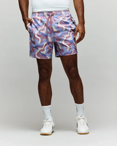 psycho bunny pantaloneta de baño hombre fantasia morado