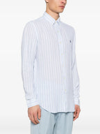 CAMISA M/L RALPH LAUREN HOMBRE 5138D OFFICE BLUE/WHITE 710969636003