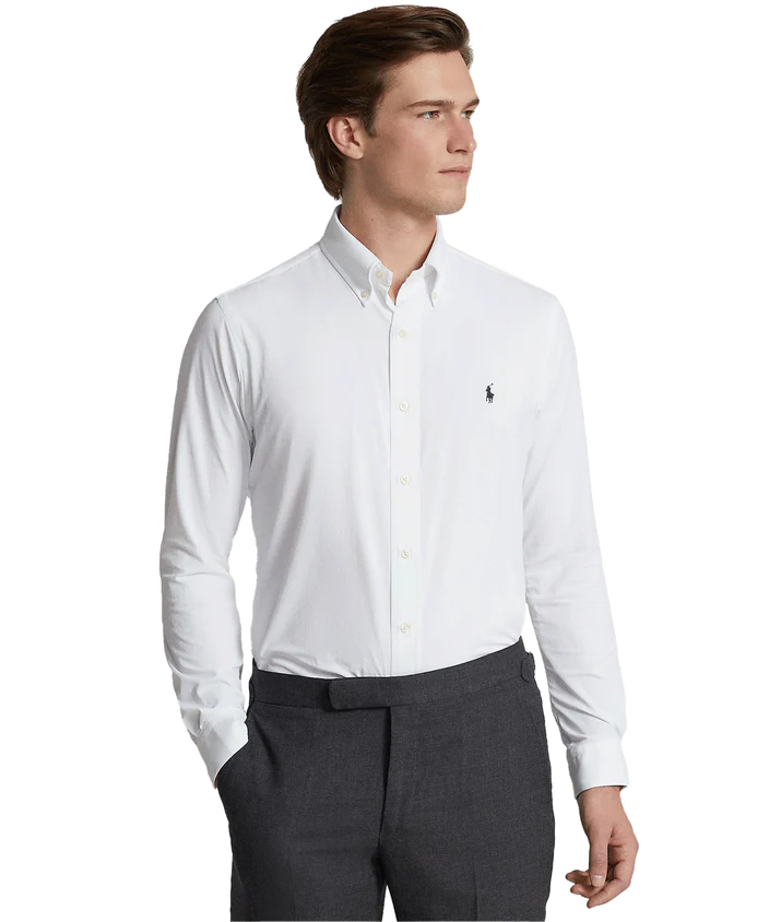 CAMISA M/L RALPH LAUREN HOMBRE WHITE 710900548002
