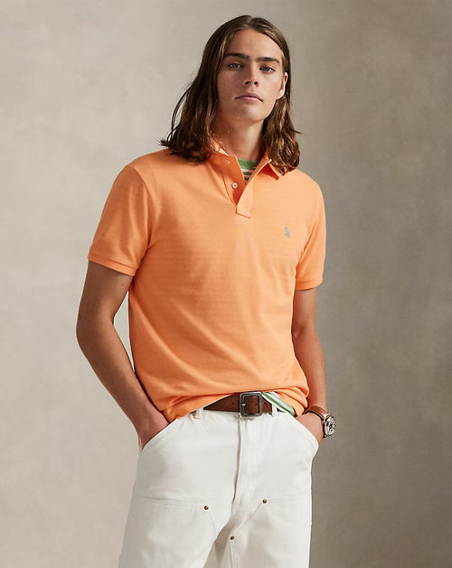 CAMISA POLO M/C RALPH LAUREN HOMBRE POMPANO ORANGE/C5566 710680784465