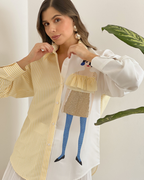 CAMISA PRIMIA T.121 AMARILLO