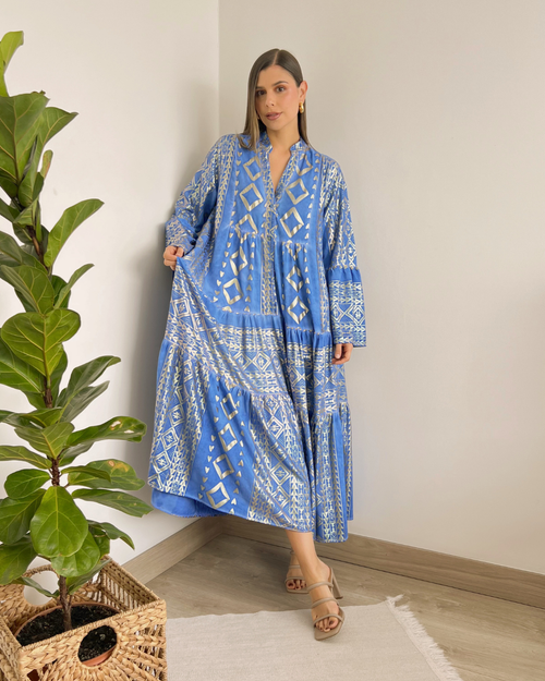VESTIDO PRIMIA FRESALIA AZUL
