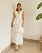 VESTIDO PRIMIA T.143 BLANCO
