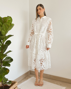 VESTIDO PRIMIA YAMILA BLANCO BLANCO