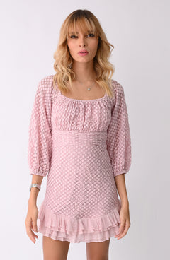 VESTIDO PRIMIA RENATA ROSA ROSA