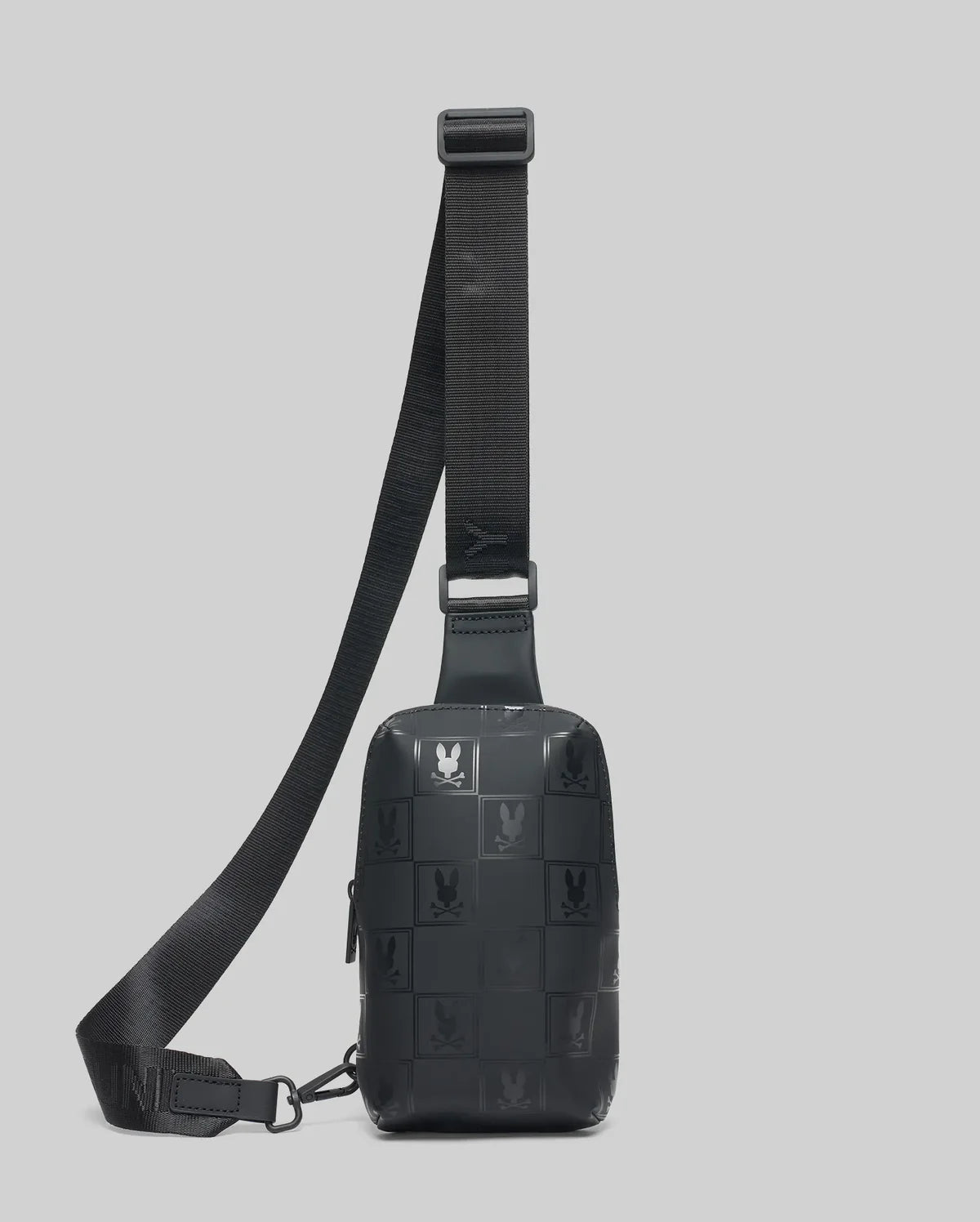 PSYCHO BUNNY BOLSO CRUZADO CON ACABADO DE GOMA PSYCHO BUNNY