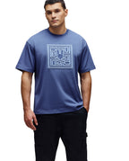 PSYCHO BUNNY CAMISETAS HOMBRE AZUL