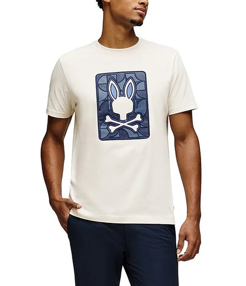 PSYCHO BUNNY CAMISETAS HOMBRE BLANCO