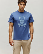 PSYCHO BUNNY CAMISETAS HOMBRE AZUL