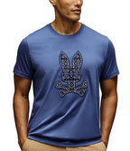 PSYCHO BUNNY CAMISETAS HOMBRE AZUL