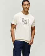 PSYCHO BUNNY CAMISETAS HOMBRE BLANCO