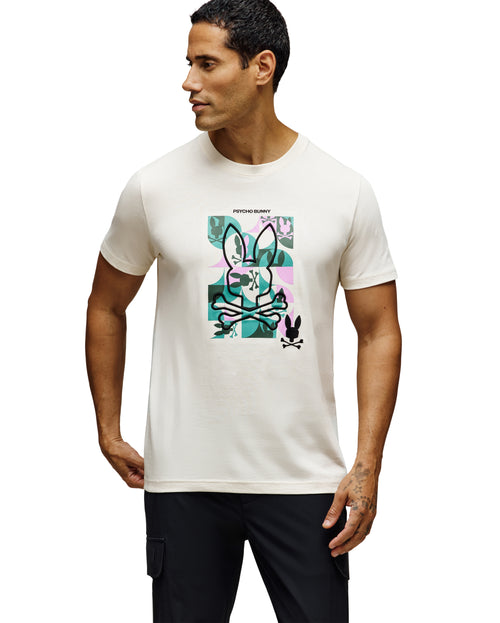 PSYCHO BUNNY CAMISETAS HOMBRE BLANCO