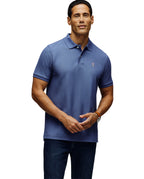 PSYCHO BUNNY CAMISETA TIPO POLO HOMBRE AZUL