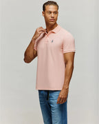 PSYCHO BUNNY CAMISETA TIPO POLO HOMBRE ROSADO