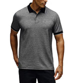 PSYCHO BUNNY CAMISETA TIPO POLO HOMBRE NEGRO