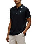 PSYCHO BUNNY CAMISETA TIPO POLO HOMBRE NEGRO