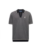 PSYCHO BUNNY CAMISETA TIPO POLO HOMBRE GRIS