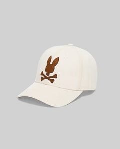 PSYCHO BUNNY GORRAS HOMBRE BLANCO
