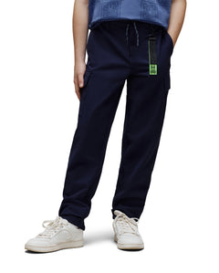 PSYCHO BUNNY PANTALON NIÑO AZUL