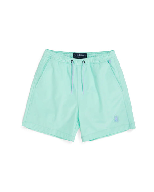 psycho bunny pantaloneta de baño niño hidrocrómico verde