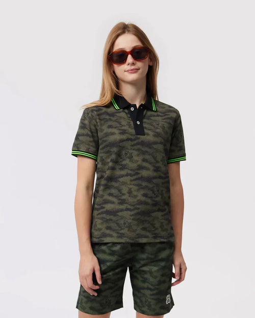 psycho bunny polo manga corta niño fantasia verde