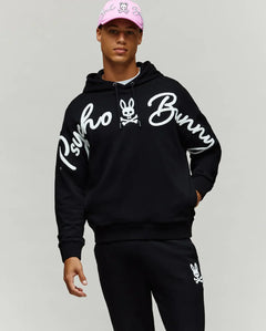 PSYCHO BUNNY SUDADERAS HOMBRE NEGRO
