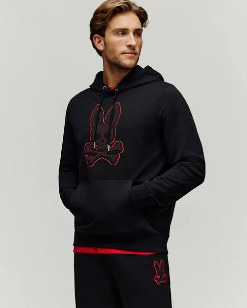 PSYCHO BUNNY SUDADERAS HOMBRE NEGRO