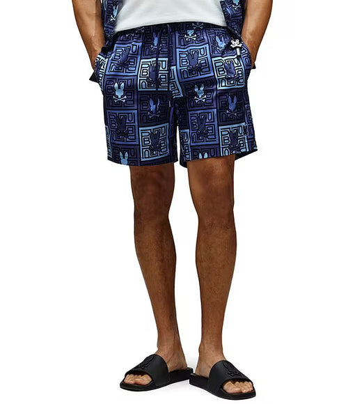 PSYCHO BUNNY TRAJES DE BAÑO HOMBRE AZUL