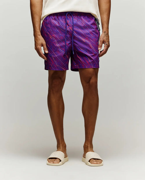 PSYCHO BUNNY TRAJES DE BAÑO HOMBRE MORADO