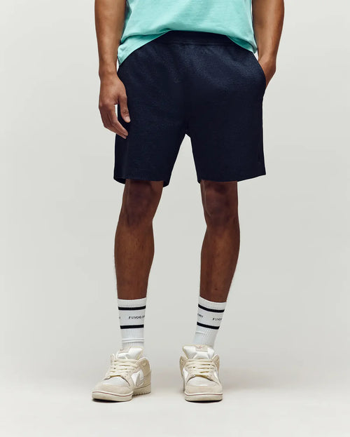 PSYCHO BUNNY BERMUDA OXFORD DOBLE TONO KODA PARA CABALLERO HOMBRE AZUL MB0700018423