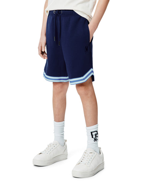 BERMUDA PSYCHO BUNNY PARA NIÑO COLOR AZUL KB0900030402