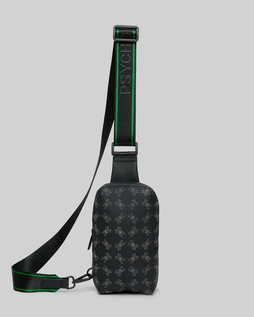 BOLSO PSYCHO BUNNY PARA HOMBRE COLOR NEGRO MO2400080001