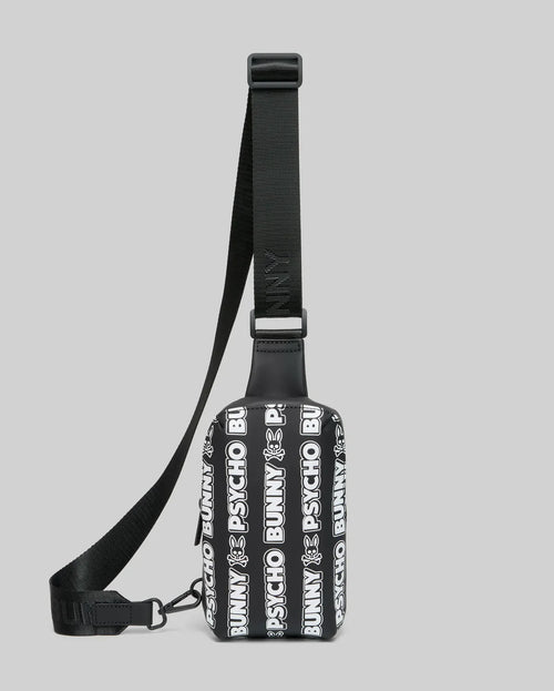 BOLSO PSYCHO BUNNY PARA HOMBRE COLOR NEGRO MO2400096001