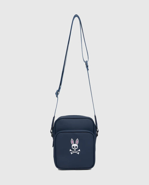 BOLSO PSYCHO BUNNY PARA HOMBRE COLOR AZUL MO2400067400