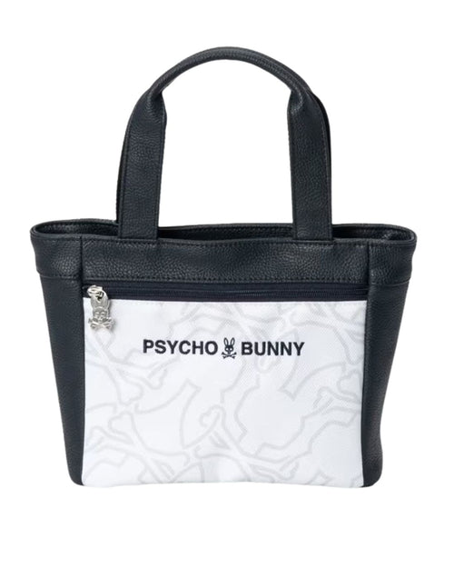 BOLSO PSYCHO BUNNY PARA HOMBRE COLOR BLANCO PBMG6AB6WHT