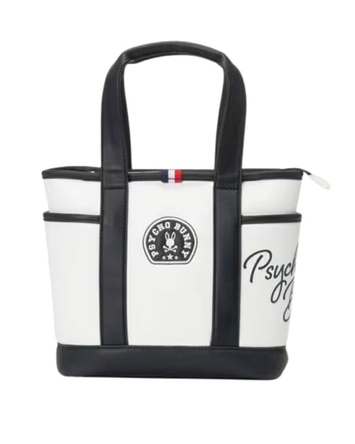 BOLSO PSYCHO BUNNY PARA HOMBRE COLOR BLANCO PBMG5FBAWHT
