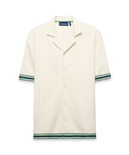 CAMISA M/C PSYCHO BUNNY PARA NIÑO COLOR BLANCO KT0500076250