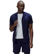 CAMISA M/C PSYCHO BUNNY PARA HOMBRE COLOR AZUL MT0300002402