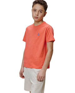 T-SHIRT PSYCHO BUNNY PARA NIÑO COLOR NARANJA B0U014F200660