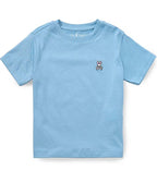 PSYCHO BUNNY CAMISETA CLÁSICA CUELLO REDONDO PARA NIÑO NIÑO AZUL B0U014F200407