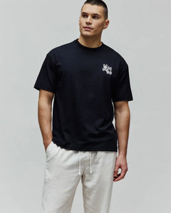 T-SHIRT PSYCHO BUNNY PARA HOMBRE COLOR NEGRO MT0200233001