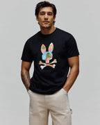 T-SHIRT PSYCHO BUNNY PARA HOMBRE COLOR NEGRO MT0200250001