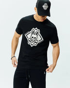T-SHIRT PSYCHO BUNNY PARA HOMBRE COLOR NEGRO MT0200288001